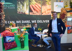 Nathan Rommens van Holland Agri Foods. Leverancier van uien, aardappelen en wortelen.