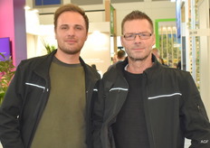 Geersing Potato Specialist: Marcel Geersing en Johan Groen.