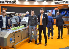 Jeroen Thijssen, Roy Hegger r&d bij Sormac en Sean Marten de managing director van de GB vestiging in Suffolk, Engeland. Sinds 1 februari is deze vestiging operationeel.