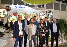 Een deel van het NL en BE team van Syngenta: Hans duin, Peter Geerts, Emiel van Russel, Pieter Stijnen, Brigitte van der Steen, Lotfi Bani en Kurt Lefebvre