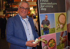 Arjan Biesheuvel promoot z’n knoflook