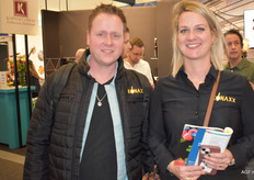 Ulbe Geertsma en Teresa Diekstra van Konaxx Onions