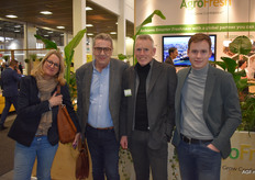 Pierre en Kai Sweep (rechts) met Claudia en Friedhelm Lauigi van Wagenaar Duitsland