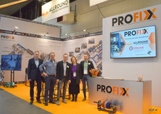 Johannes Richter van Upmann, Hans Smit van Allround VP, Thomas Vansteelandt en Wouter Lievens van Profixx