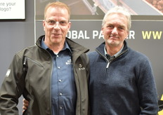 Marco Maljaars van Symach en Edwin Nederveen van Sipcam gewasbescherming.