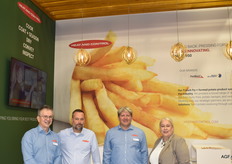 Francois Corsin, Erik Bosch, Marc van den Oever en Tracy Anderson van Heat & Control.