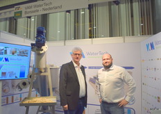 Leendert-Jan Boogert en Robert Hoenderdos van VAM Watertech.