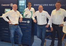 Cor van Maanen, Dries Claes, Errol van Groenewoud en Dirk Braad van Omnivent