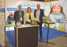 Jan Mallows, Lisa Decamps en Bert Tyberghien van Barias.