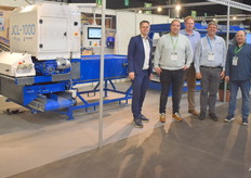 Bas Pomstra van Inova, Aswin Mulder van Wevano, Frits Schlimback van Muss Agratechniek, Bernhard van Zwil van Wevano Machinery en Peter Grinwis van Petech.
