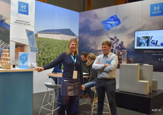 Barbara Rommelare en Jules Buchalet van Mahieu Construct.