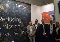 Rob Goldenbeld, Tom Steenmeijer, Max Numan, Tjerk den Braber en Nathalie Daelmas van FarmTrans