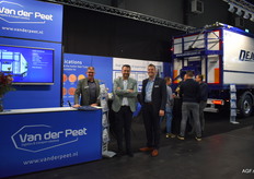 Henk van der Peet, Joep van Koert en Sven van der Peet van bandlosserproducent Van der Peet.