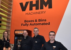 Marjolein Kreulen, Rik van Hees, Bas van Dijke, Kees Koert van VHM Machinery onder het motto 'Bikken tot je erbij neervalt'. Meer weten? https://bikkenbyvhm.com/ 