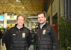 Bart Blok en Ton Slootman van Green Organics namen een kijkje bij de beurs in Kortrijk