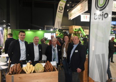 Mats Deveneijns, Dirk Vanparys, Kathleen Robberechts, Seline Vandecaveye en Koen Verbruggen van Bejo