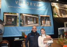 Een familie aangelegenheid bij Vendavid, waar Christophe David met vrouw en kind de stand bewaakten