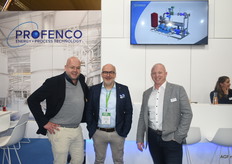 Harold Swinkels, André Kleijn en Hans Prein van Profenco Energy & Process Technology