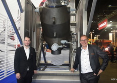 Mathias en Lieven Depraetere van Spiessens Machinebouw, exclusief distributeur van Herbort