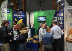 Roger en Roger, producent van Croky, trok elke hongerige bezoeker naar de stand met een proeverij van de Croky smaken