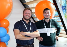 Chris van Kooij en Adis Djuherić van Beckhoff.