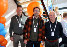 Nieko Fokkema, Robert van Toor en Michael Huigen van Lenze.