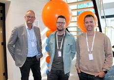 Cor van Vilsteren, Mark Punter en Richard Bijsterveld van MCM.