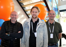 Jesse van Leeuwen, Jorgen Hollander en Marc Jansen van Hordal.