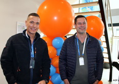 Jan Willem Lambregtse en Jan Pieter Reijnoud van MCR Machinery.