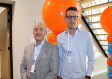 Angelo Cascino en Luke van Essen van Intralox.