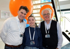 Jeroen Stam, Isa Sikkema en Harmen Sikkema van Fortop.