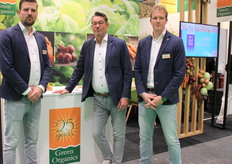 Ton Slootman, Robbert en Bart Blok van Green Organics.