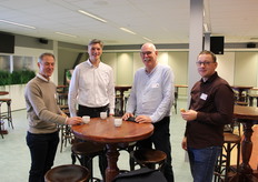 Jan van Strien van PPA, Tim van der Knaap van GroentenFruit Huis en Uireka, Gerard Hoekman van Mulder Onions en Wojciech Kopec van Onion Farm in Polen