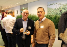 De delegatie uit Spanje: Alfonso Tarazone van Cebollas Tara en Fernando Aparici van Cebollas Aparici