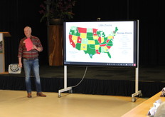 Greg Yielding van de National Onions Association in de verenigde Staten