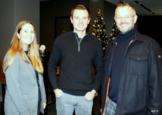 Lindsay Priem en Jan van Damme van Dacomex en Wim Mol van Molnopex