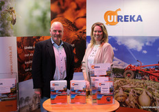 Ronald Spigt en Clarissa van der Woude in de Uireka-stand