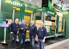 Agrar System, Harco Christiaens, Henk Schuringa, Henk Wiertzema en Henk Petter van Agrar Service.