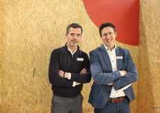 Mathieu Limpens en Kevin Mertens van Sarco Packaging Belgium.