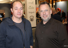 Twee keer de Koster, van het transport en de juun: Patrick en Mike.