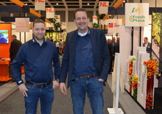Adrian Dek en Johnny van den Berge van Delta Seeds