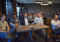 Harmjan Hospers, Zev Clerx, Michel Veltman en Wim Waterman van Waterman Onions.