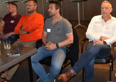 Bram Krijger van Krijger Uienhandel, Wim Mol van Molnopex, Jan Franje van Franje Onions, Erik Waterman van Waterman Onions.