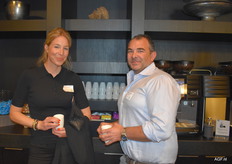 Chayenne Wiskerke van Wiskerke Onions en Marcel Nieuwenhuijse van Marbo.