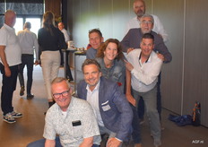 Dignus Boone, Boudewijn van Fraassen, Inge Ribbens, Jaap Jonker, René Segers, Harry Salomons en Piet van Liere.