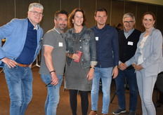 Johan den Engelse, Jan Franje, Inge Ribbens, Jan van Damme, Kees Hoogzand en Linda Schokker.