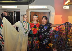 Mexicaanse schonen schowden hun creaties