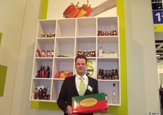 "Chris Groot van Enza Zaden. "Innoveren vanuit de klant" was het thema. Tas-Toe is daar een voorbeeld van."