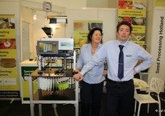 Wim van Dok en Sylvia Kooiman van Seed Processing Holland