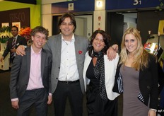 Voor de familieplaatjes: Henri, Pieter, Dirian en Corline Boekhout